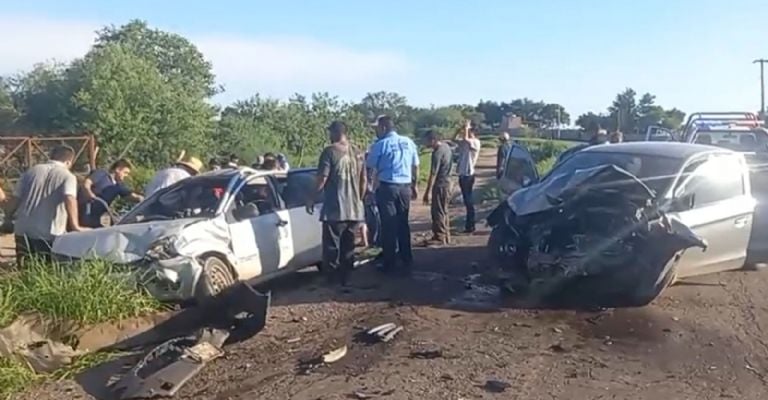 Se registra aparatoso accidente