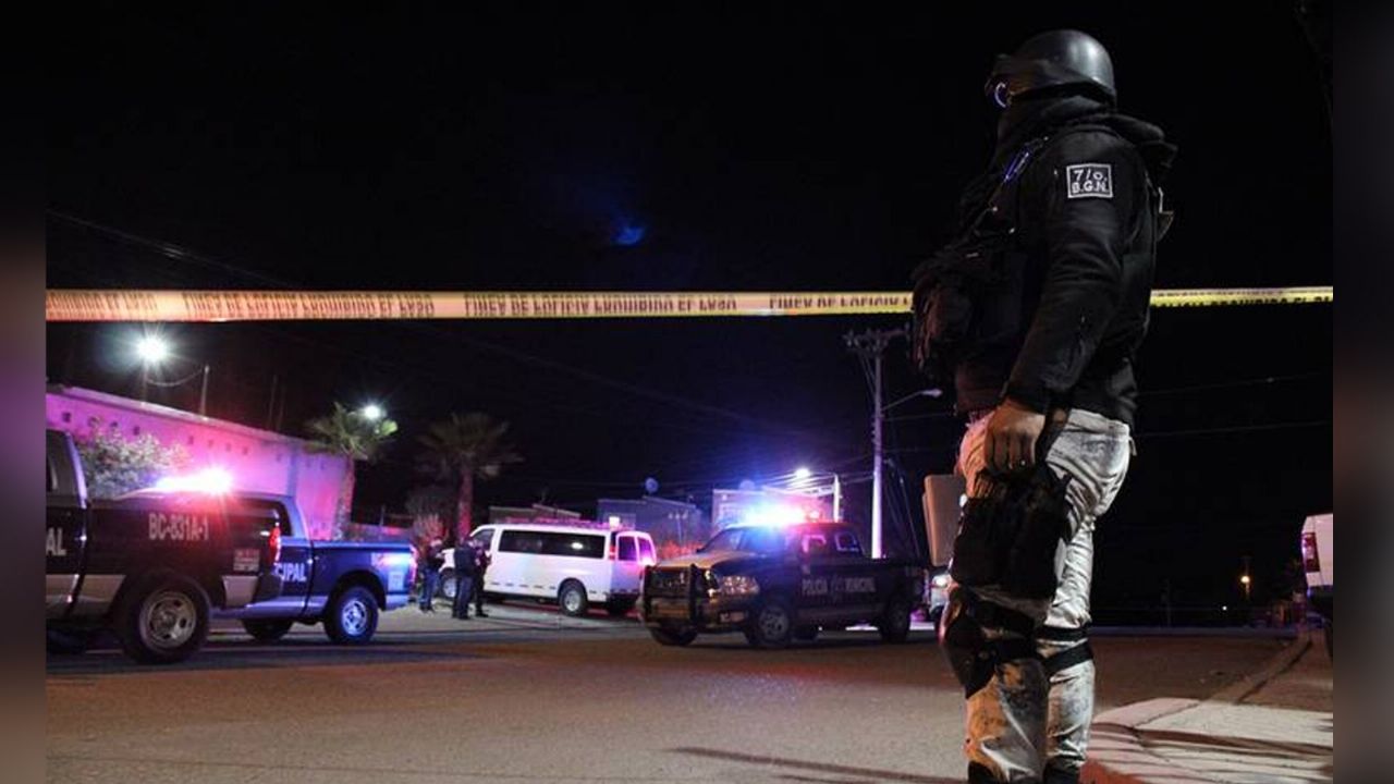 Autoridades llegan al sitio