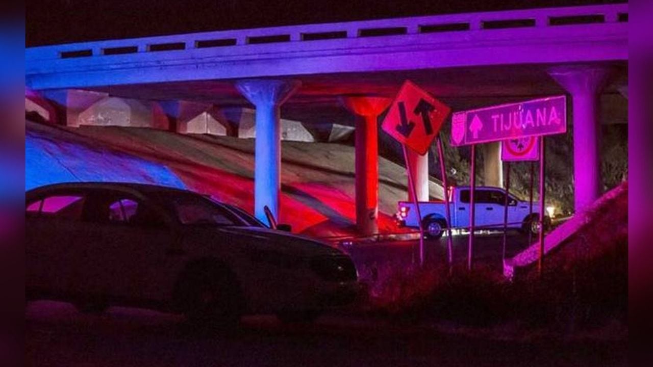 Autoridades llegan al sitio