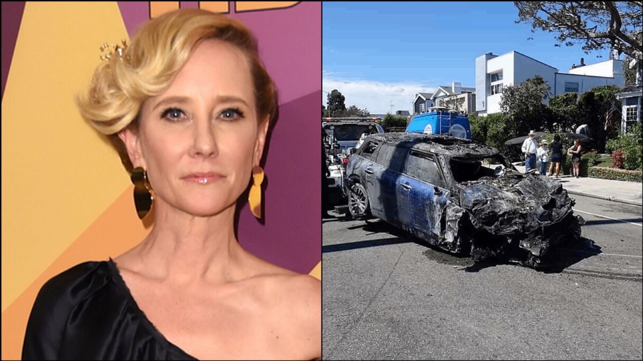 Fotografía del auto de Anne Heche