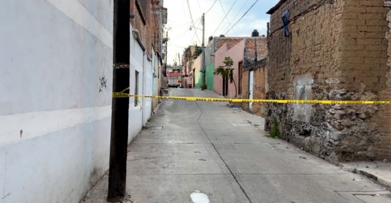 Acordonan el sitio de los hechos