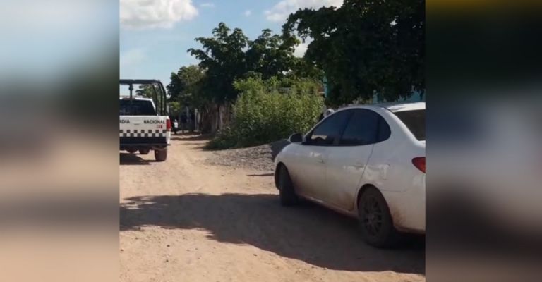 Autoridades llegan al lugar de los hechos