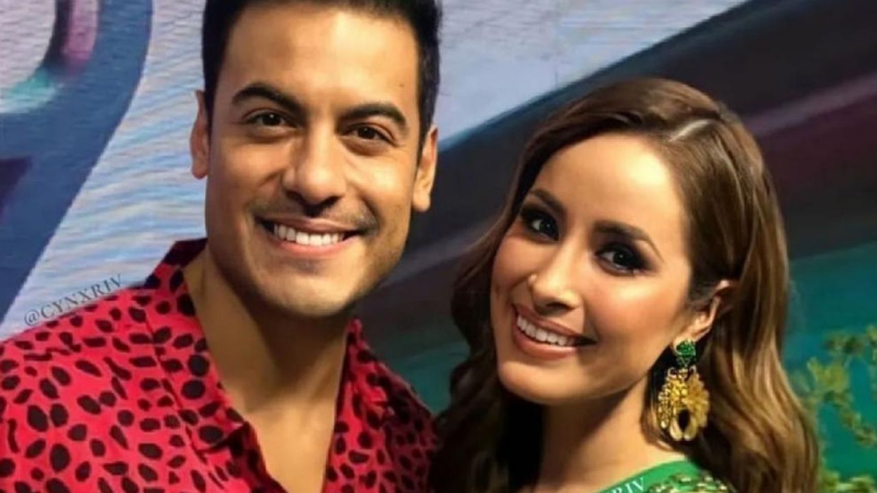 Carlos Rivera y Cynthia Rodríguez