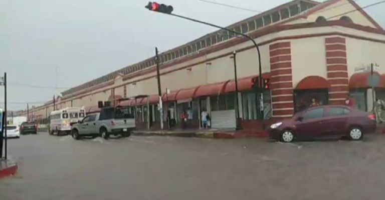 Lluvias afectan a comerciantes del sector Centro