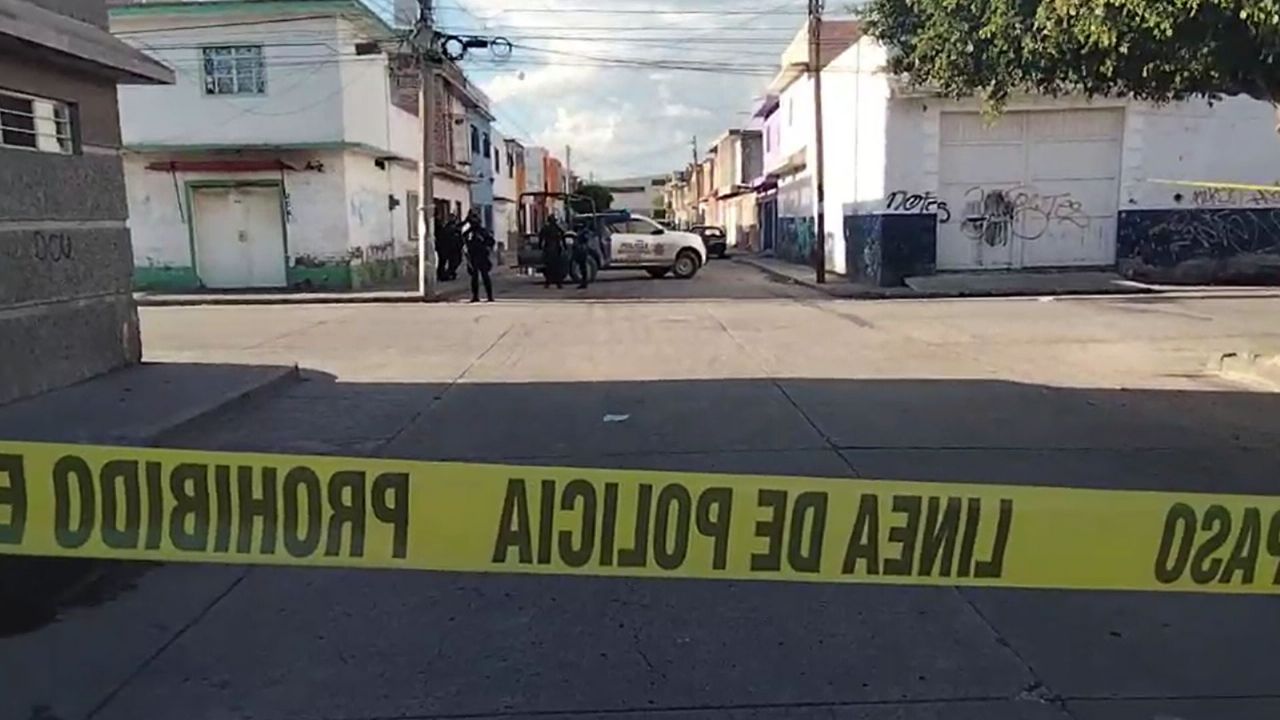 Acordonan el lugar del crimen