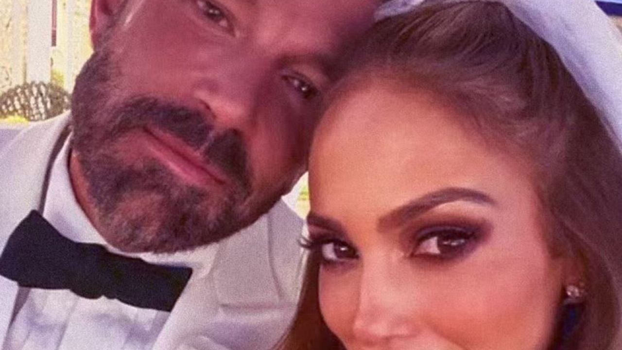 Jennifer Lopez y Ben Affleck se casaron en Las Vegas