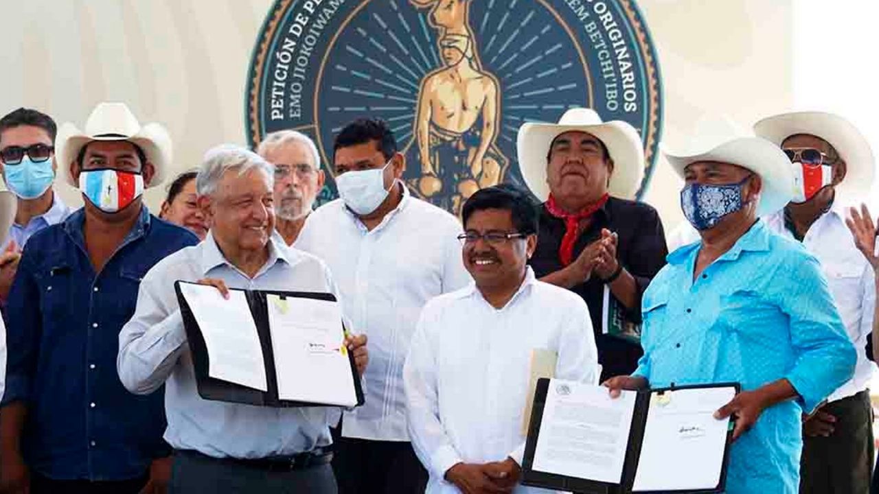 Plan de Justicia de AMLO, retrocede: Yaquis exigen más tierras en Cajeme