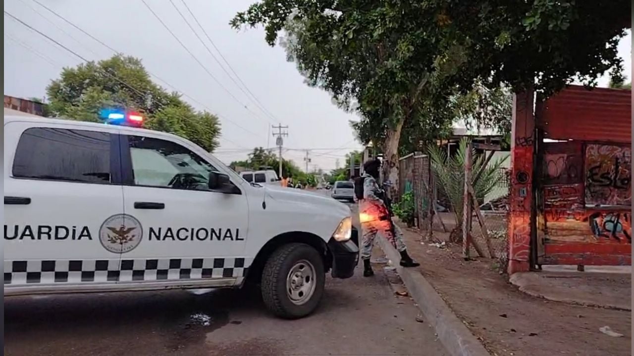 Autoridades llegan al sitio