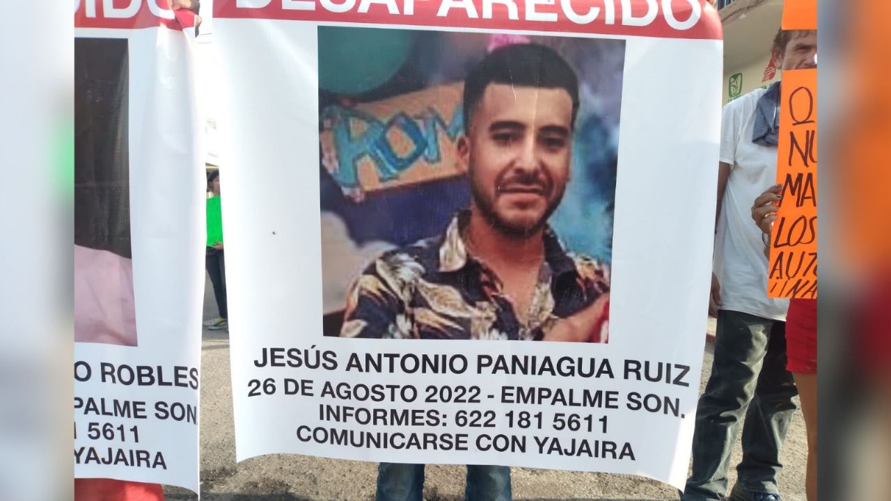 Uno de los jóvenes desaparecidos