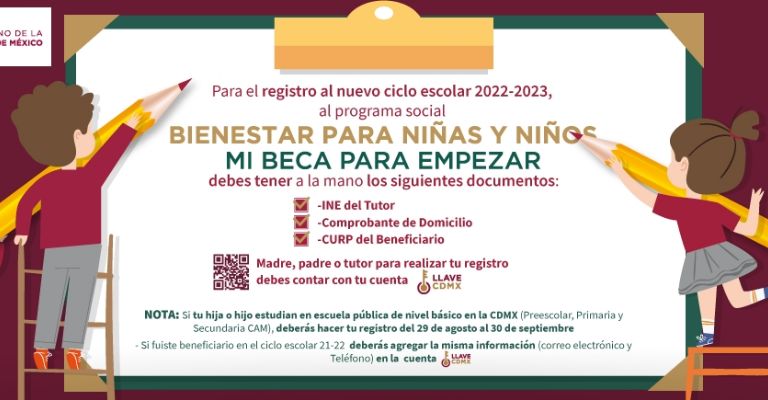 mi beca para empezar