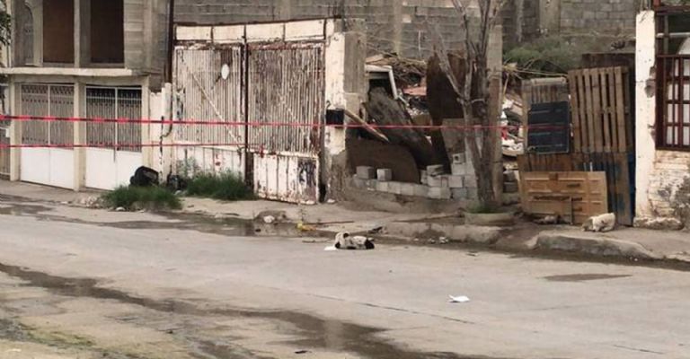 Autoridades trabajan en el sitio