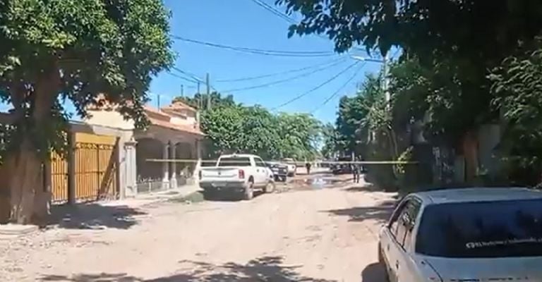 Autoridades llegan al sitio del hechos