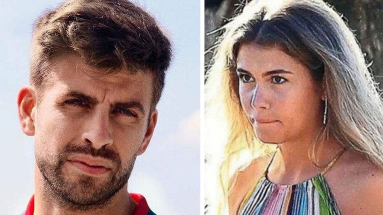 Piqué y Clara Chía