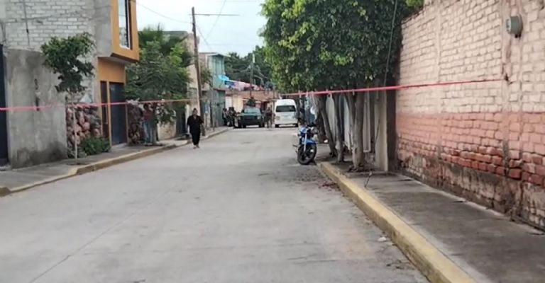 Acordonan el sitio del crimen