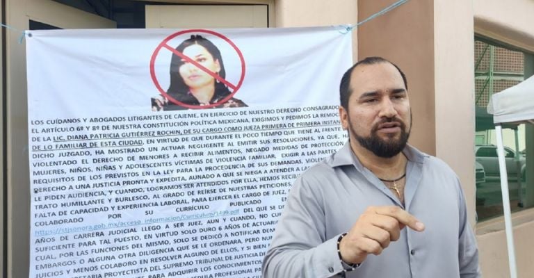 Abogados exigen destitución de la juez del Juzgado Familiar en Ciudad Obregón