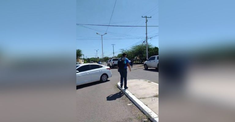 Autoridades llegan al sitio