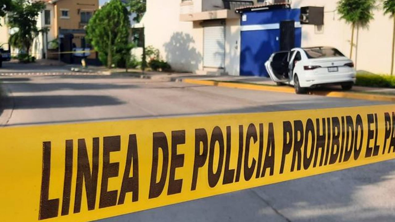 Acordonan el sitio del crimen