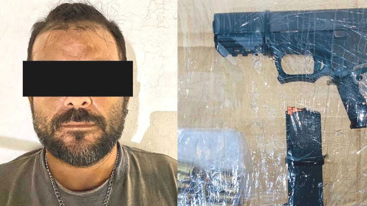 Alto al crimen: Arrestan a Juan ‘N’ en posesión de arma de fuego en Guaymas