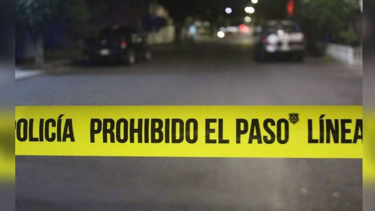 Acordonan el sitio del crimen