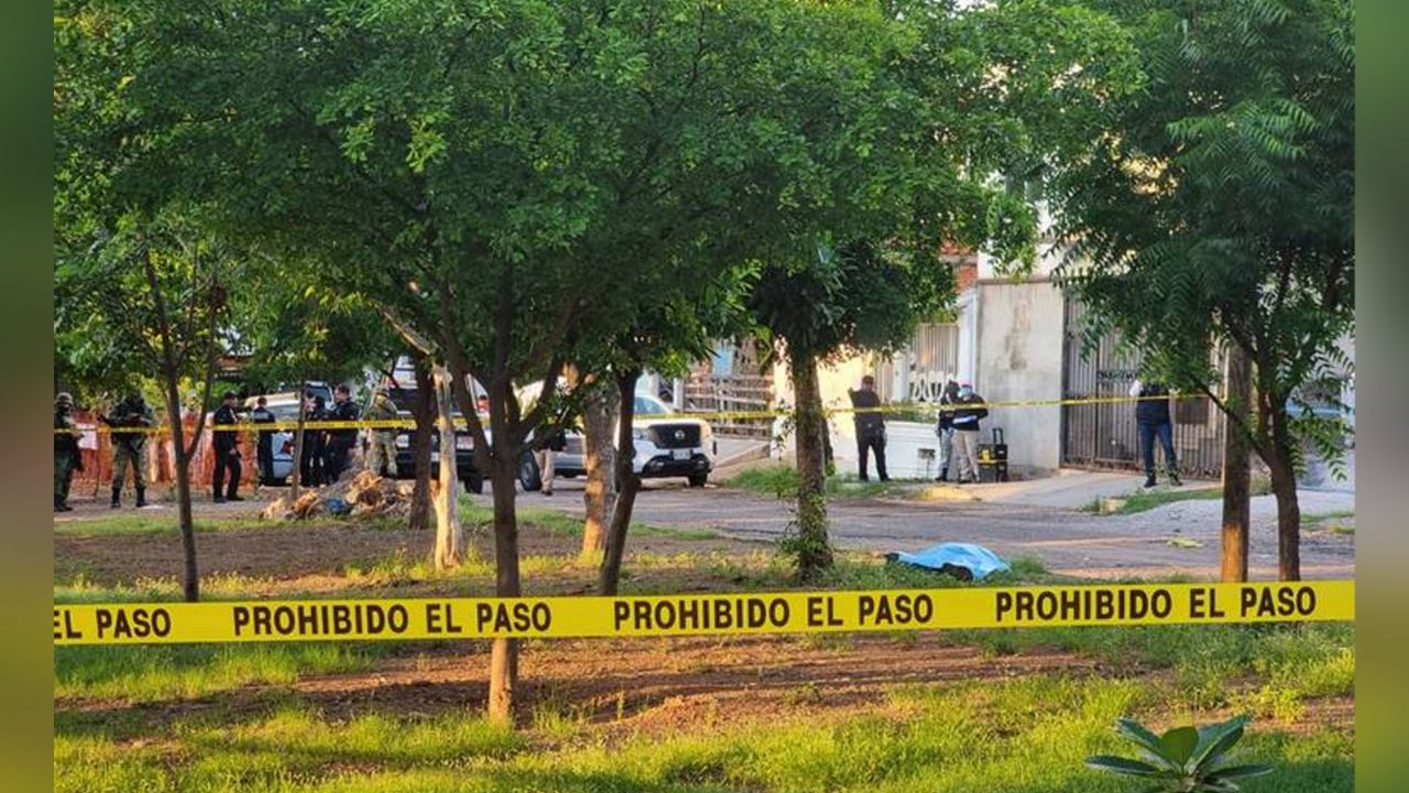 Acordonan el sitio del crimen