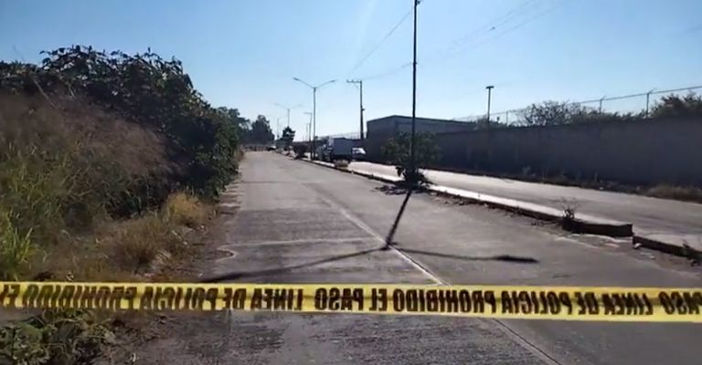 Acordonan el sitio del crimen