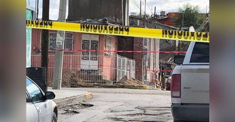 Acordonan el sitio del crimen