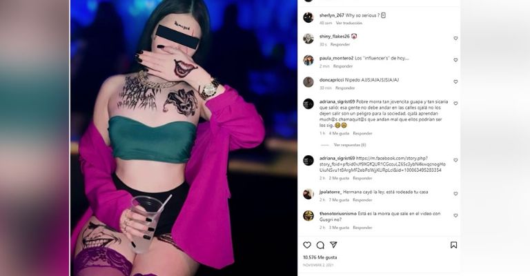 Así se mostraba en redes sociales