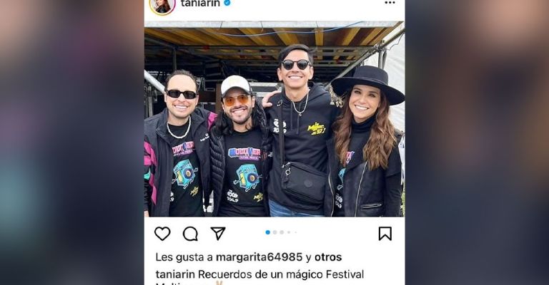 Famoso cantante le niega una foto a Tania Rincón
