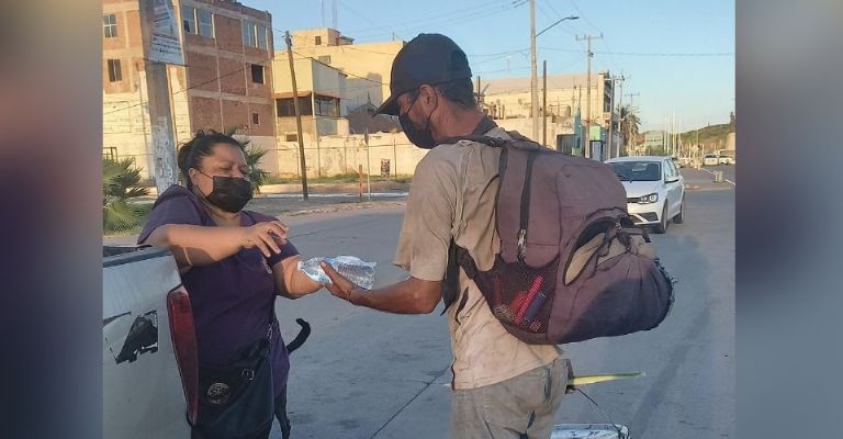 Indigentes aumentan en el Puerto de Guaymas