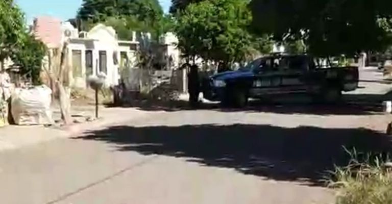 Autoridades llegan a la zona