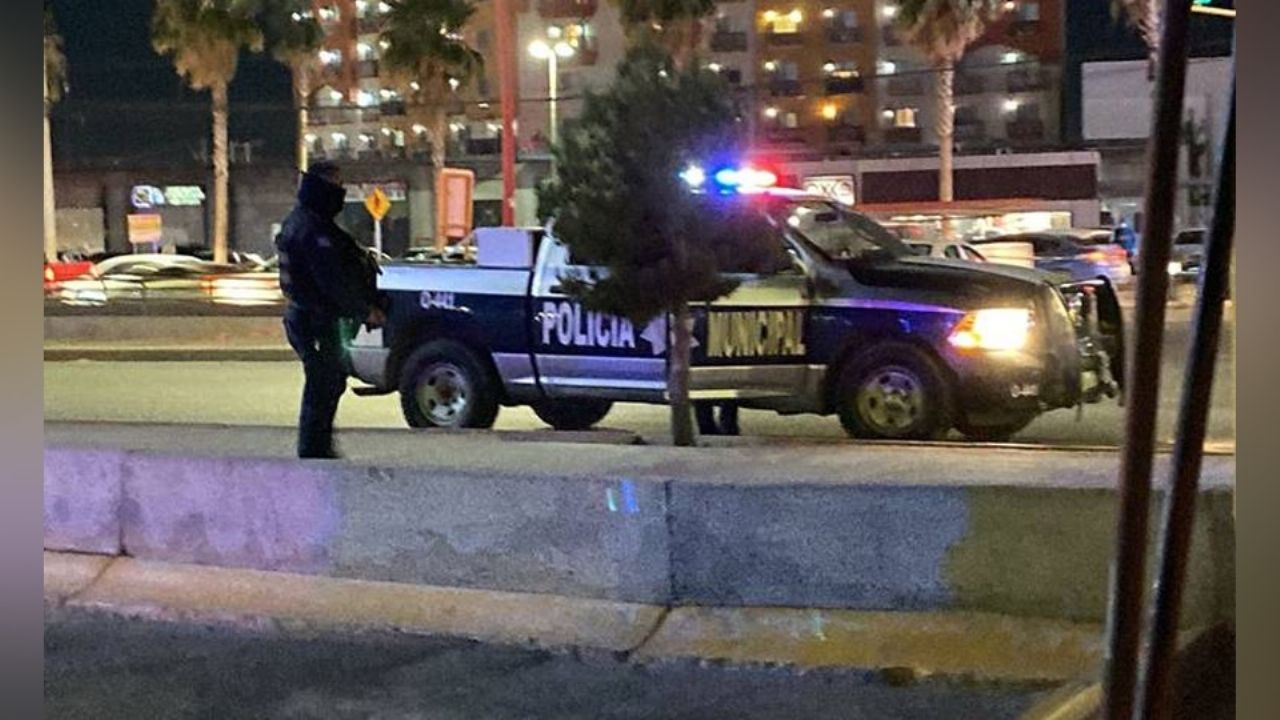 Autoridades llegan al sitio