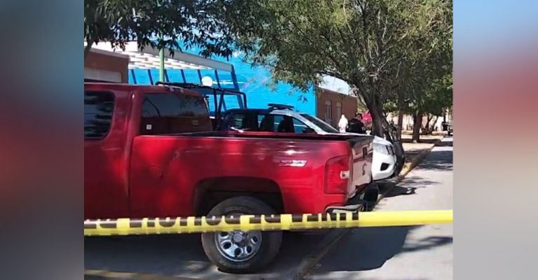 Acordonan el sitio del crimen