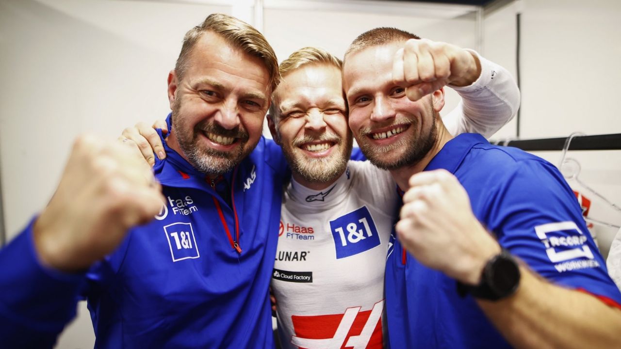 Kevin Magnussen hace historia para la escudería Haas previo al GP de Brasil
