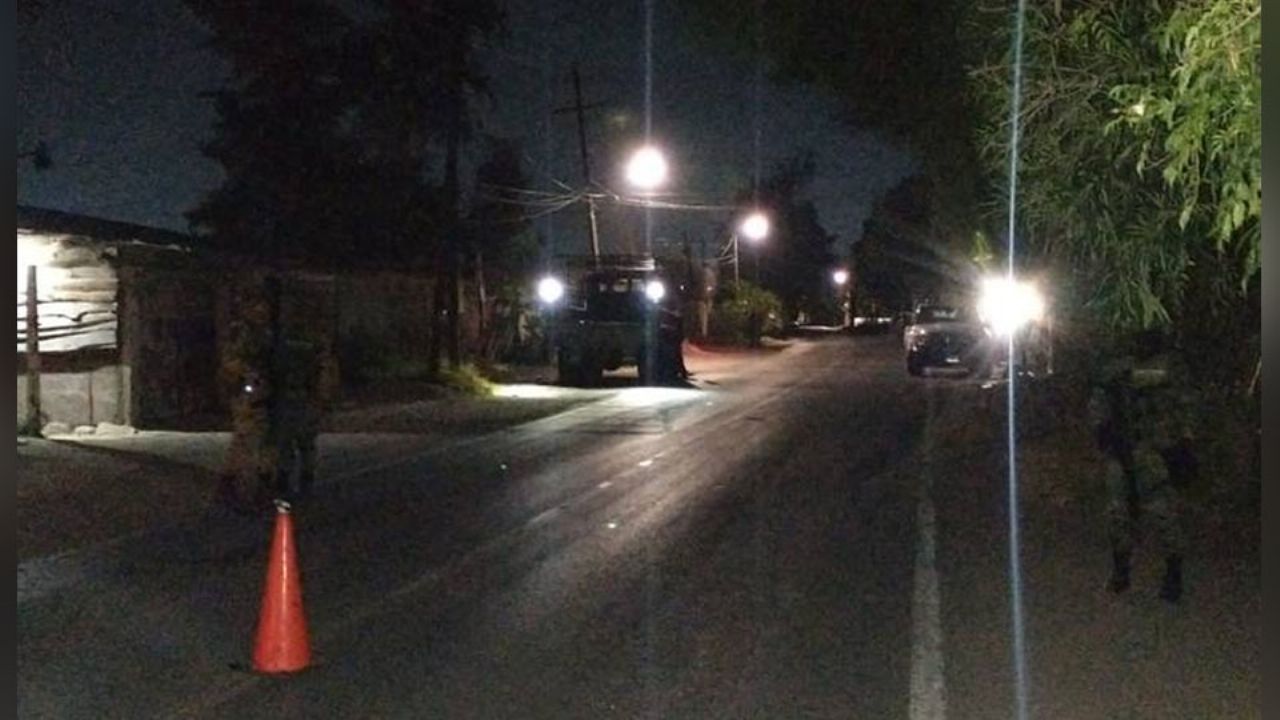 Autoridades llegan al sitio