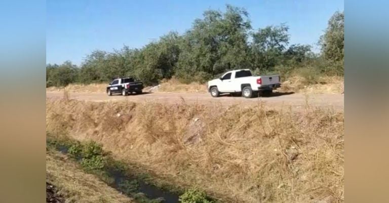 Siniestro hallazgo: Al norte de Ciudad Obregón, autoridades encuentran a un 'encobijado'