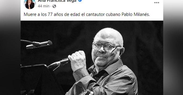 Muere Pablo Milanés