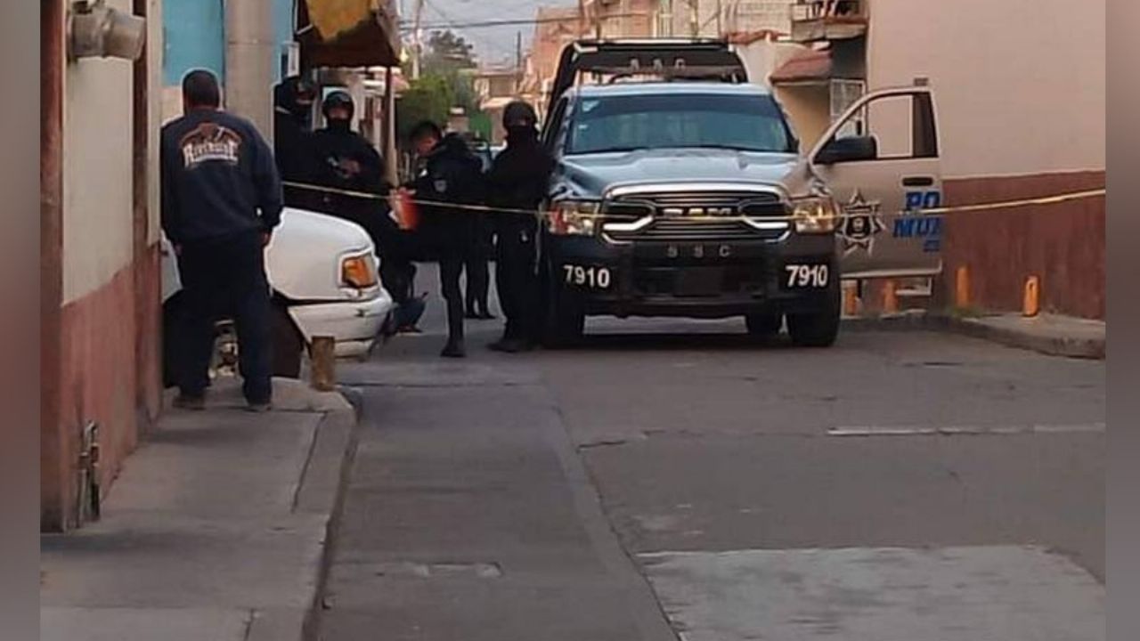 Autoridades llegan al sitio