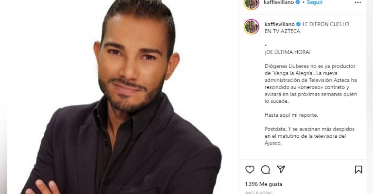 Sergio Sepúlveda queda a cargo de la producción de 'Venga la Alegría'