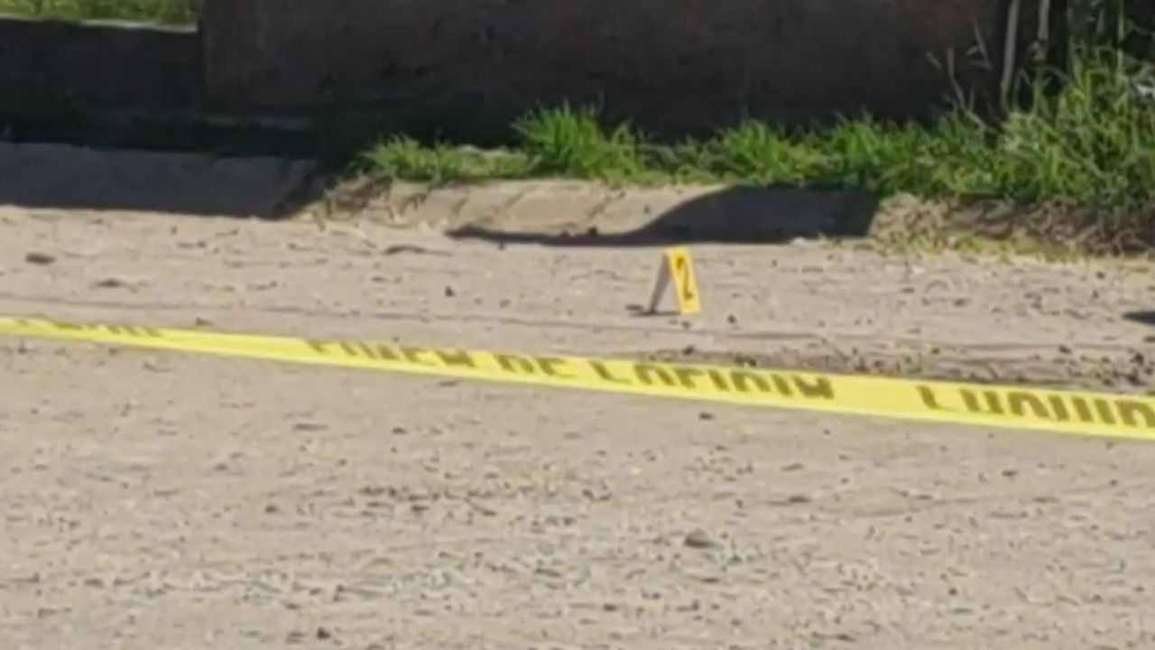 Acordonan el sitio del crimen