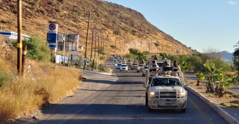 Ciudadanos piden actúen los 600 soldados que llegaron a Guaymas y Empalme