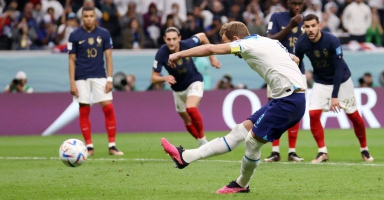 Inglaterra 1-2 Francia Harry Kane