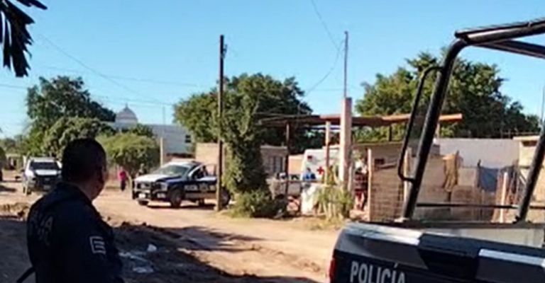 Autoridades llegan al sitio