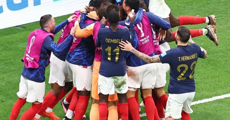 Francia 2-0 Marruecos