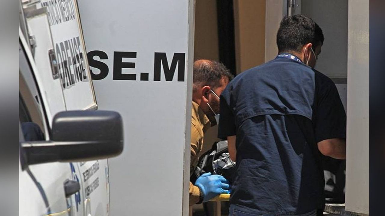 Semefo llega al sitio del crimen