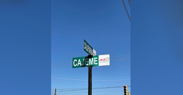 'Jalo por Obregón' rehabilitará 200 señales viales en el municipio de Cajeme