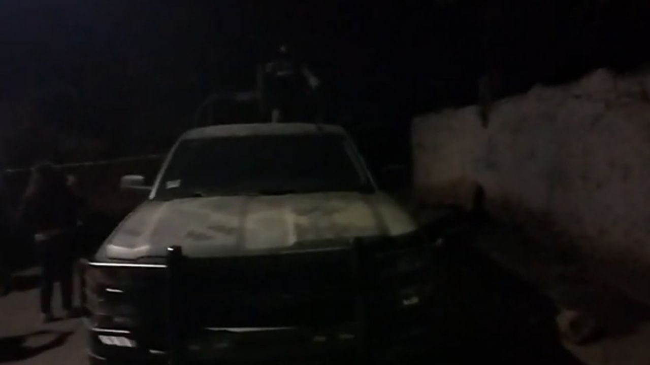 Autoridades llegan al sitio