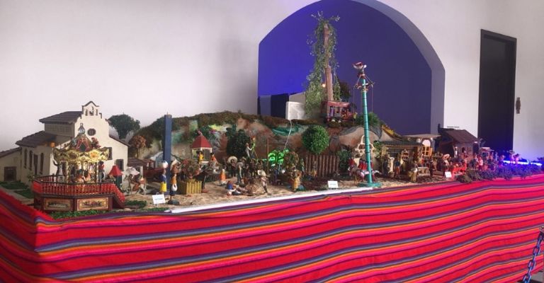 Inauguran exposición de ‘Nacimientos de América’ en la comisaría de Cócorit