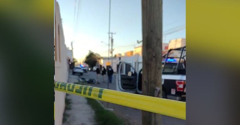 Acordonan el sitio del crimen