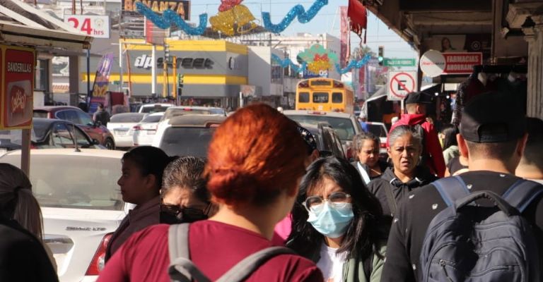 Caos en el Centro de Ciudad Obregón por compras navideñas