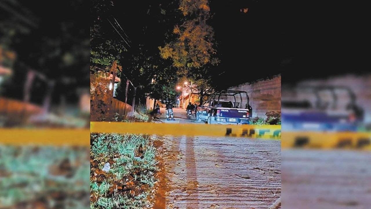 Acordonan el sitio del crimen